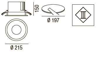 LED Ardito 200 3CCT - 2 LED Ardito 200 3CCT - 2