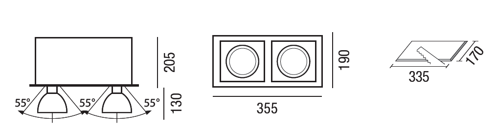 LED Occhio 2 - 2 LED Occhio 2 - 2