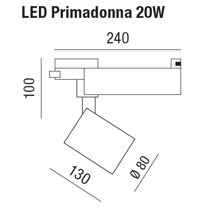 LED Primadonna Trifase - 2 LED Primadonna Trifase - 2