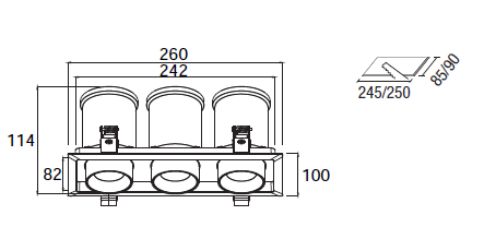 LED Regina R 2CCT - 2 LED Regina R 2CCT - 2