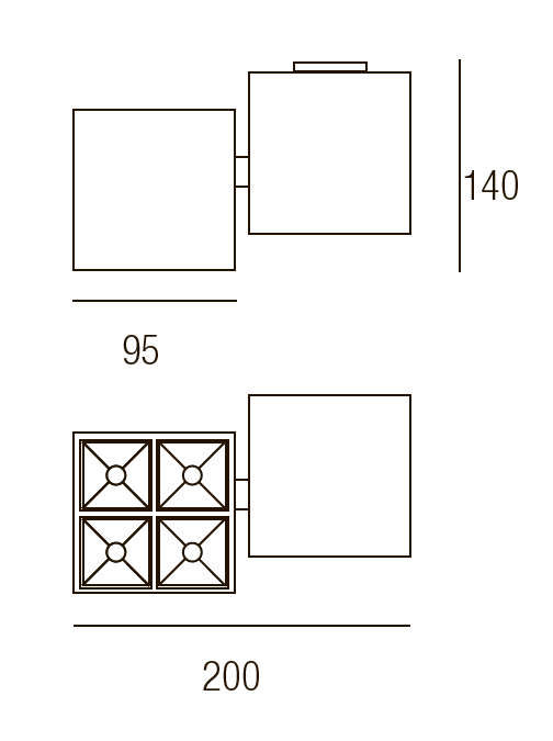 LED Equal 4 CW double DALI - 3 LED Equal 4 CW double DALI - 3