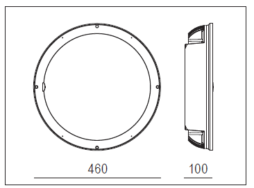 LED Zeus ATEX 2-22 1-10Vdc - 2 LED Zeus ATEX 2-22 1-10Vdc - 2
