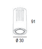 LED Impercettibile 1001R - 2 LED Impercettibile 1001R - 2
