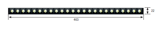 LED Linear Dark Quarantotto - 3 LED Linear Dark Quarantotto - 3