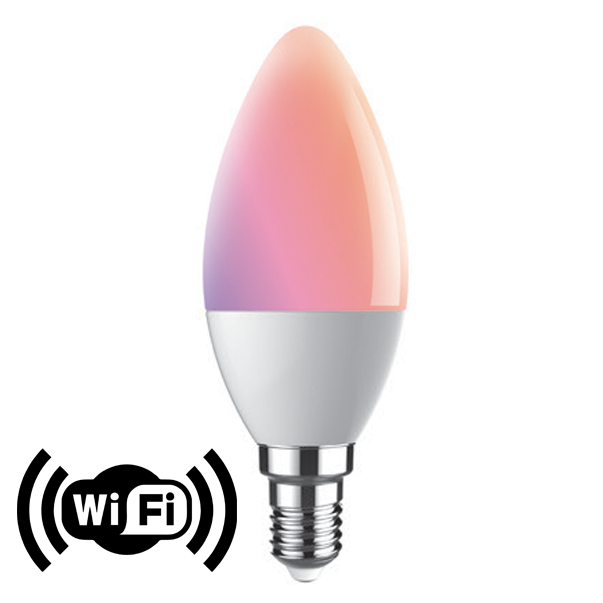 Lampadina LED SMART Oliva RGBW - 1 Lampadina LED SMART Oliva RGBW - 1
