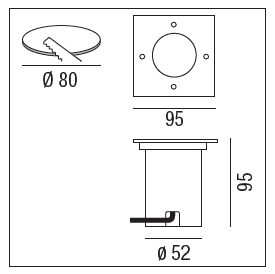 LED Naasby Q - 2 LED Naasby Q - 2