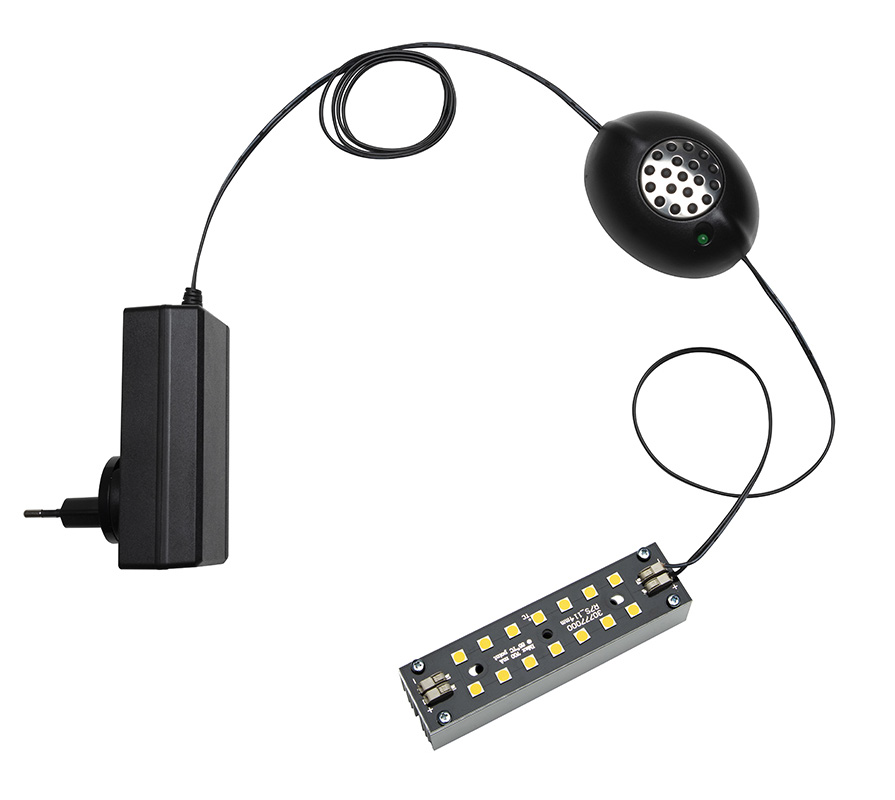 Spina LED passante su filo 60W - 48Vdc - 5 Spina LED passante su filo 60W - 48Vdc - 5