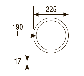 LED Nove C-R 225 - 3 LED Nove C-R 225 - 3