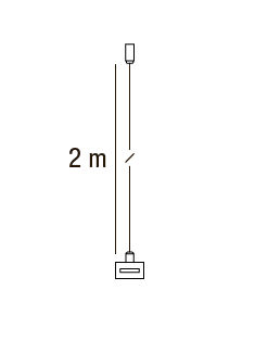 Cavo di sostegno regolabile Estensione LED System - 2 Cavo di sostegno regolabile Estensione LED System - 2