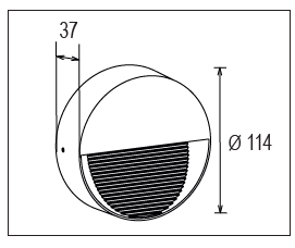 LED Micro Solo Giù Round Nero - 2 LED Micro Solo Giù Round Nero - 2