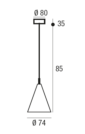 LED Zero 10 Nera - 2 LED Zero 10 Nera - 2